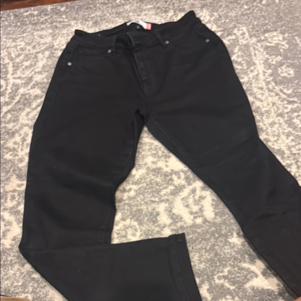 CAbi Black Skinny Jeans for Women long
